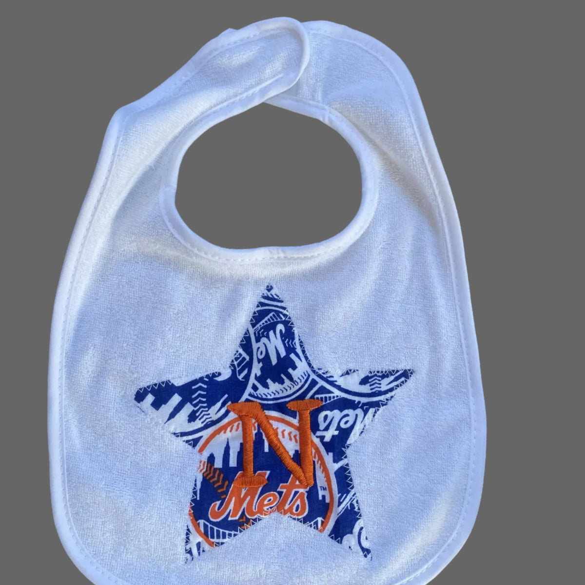 Bib & Burp Cloth Set: Mets (Boy)