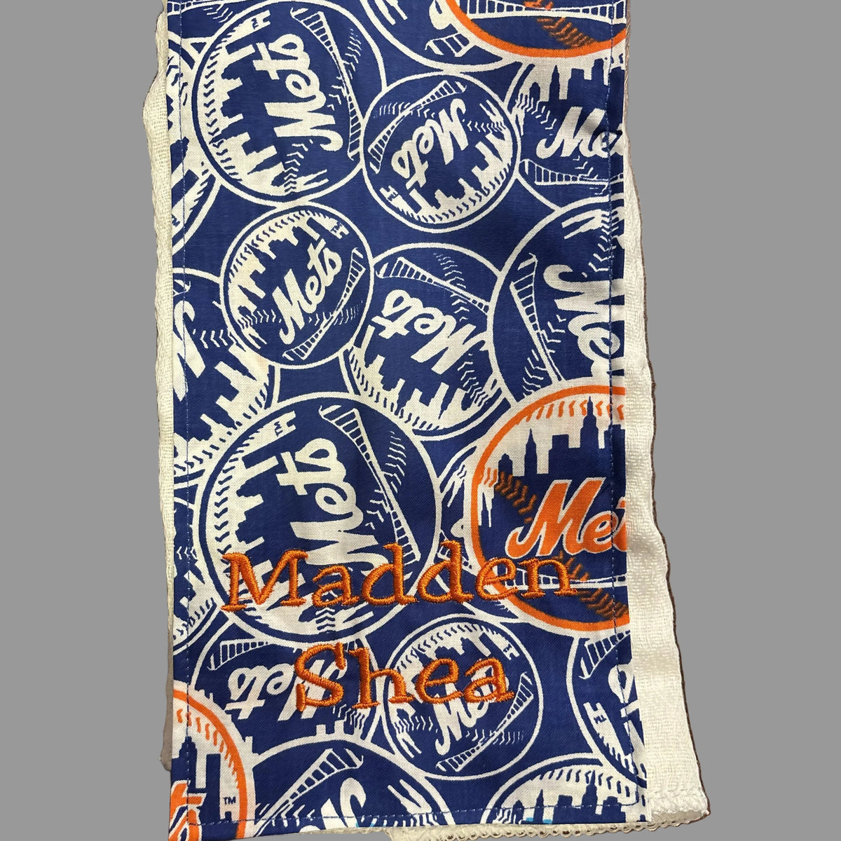 Bib & Burp Cloth Set: Mets (Boy)