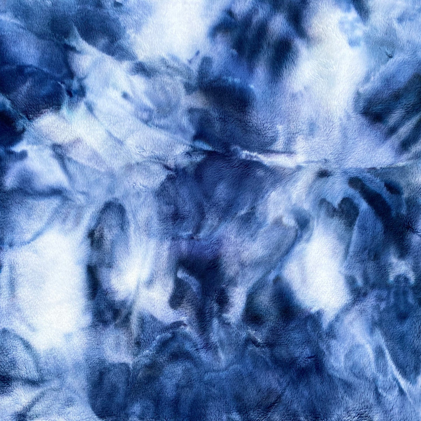 Robes (Boy) - Navy Tie Dye Minky
