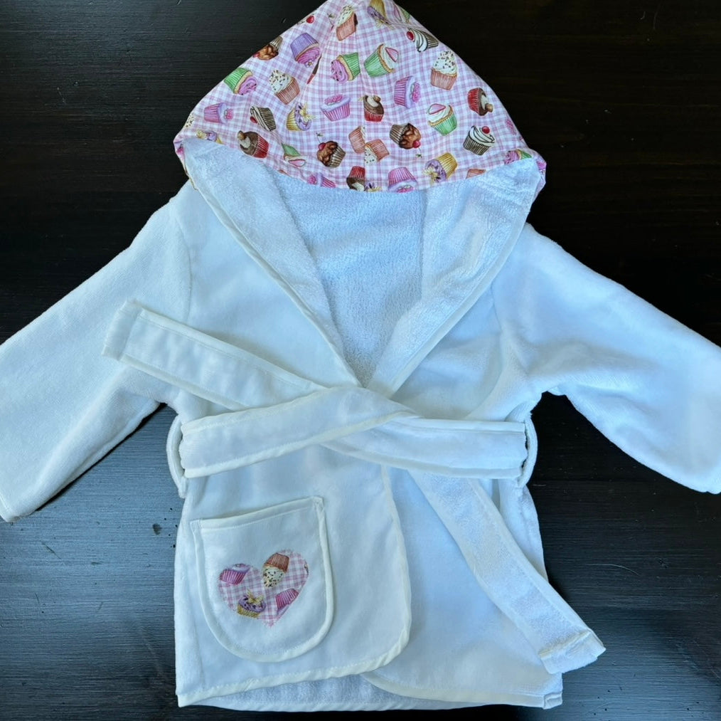 Robes (Girl)- Gingham Cupcakes