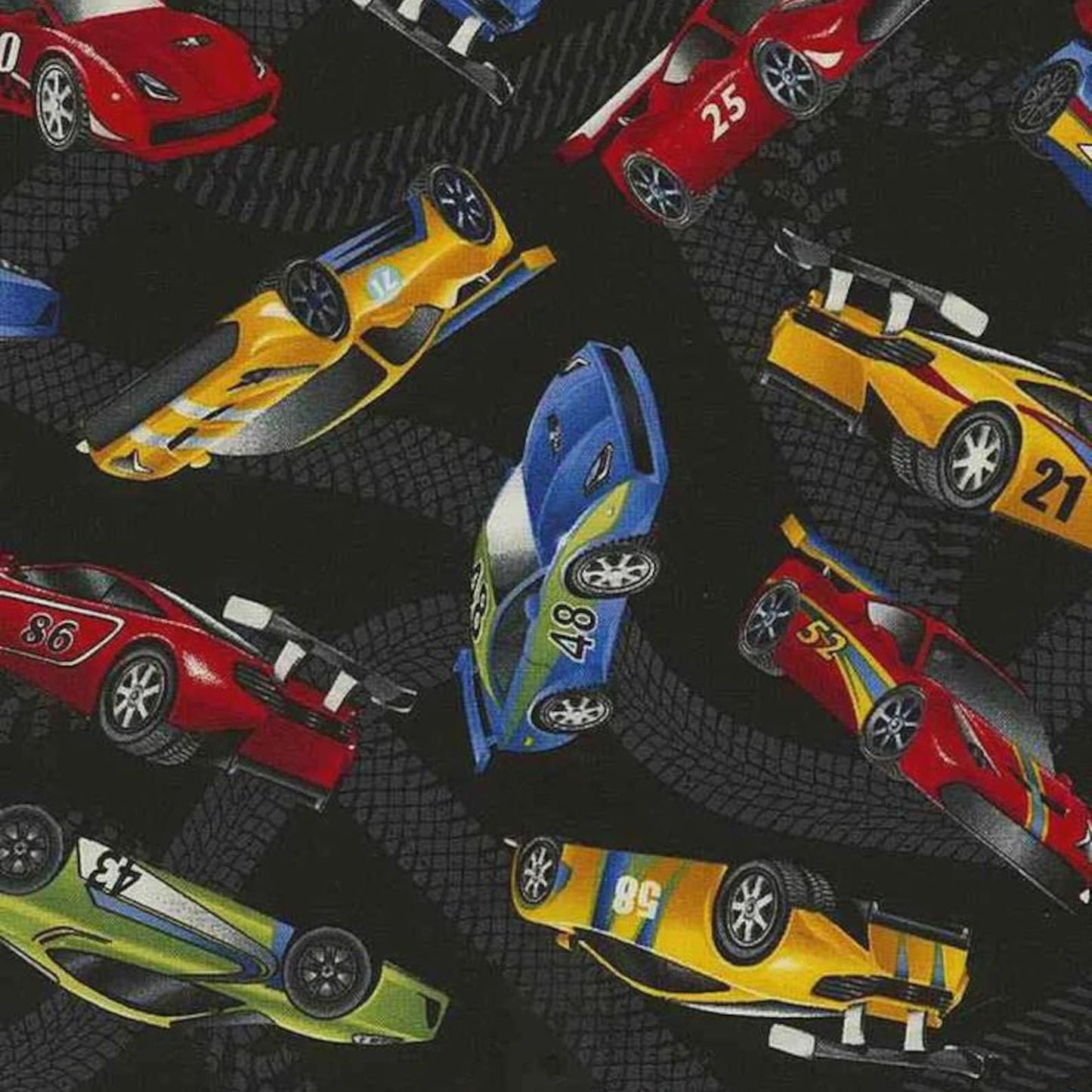 Robes (Boy) - Race Cars