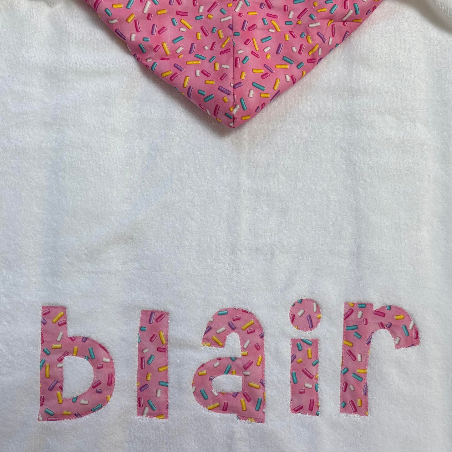 Hooded Towel Sprinkles (Girl)