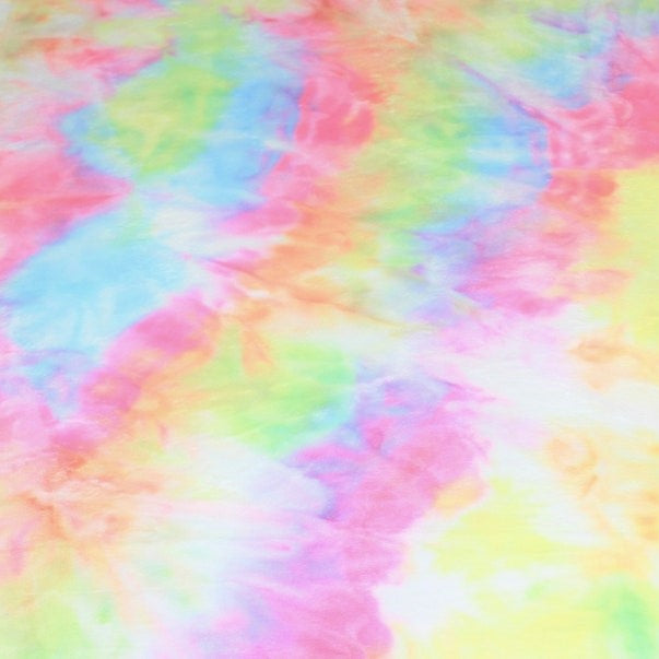 Robes (Girl)-Pastel Tie Dye Minky
